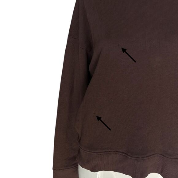 Pharaoh Collection Irene Crewneck in French Terry Size 1/Small - Picture 7 of 7